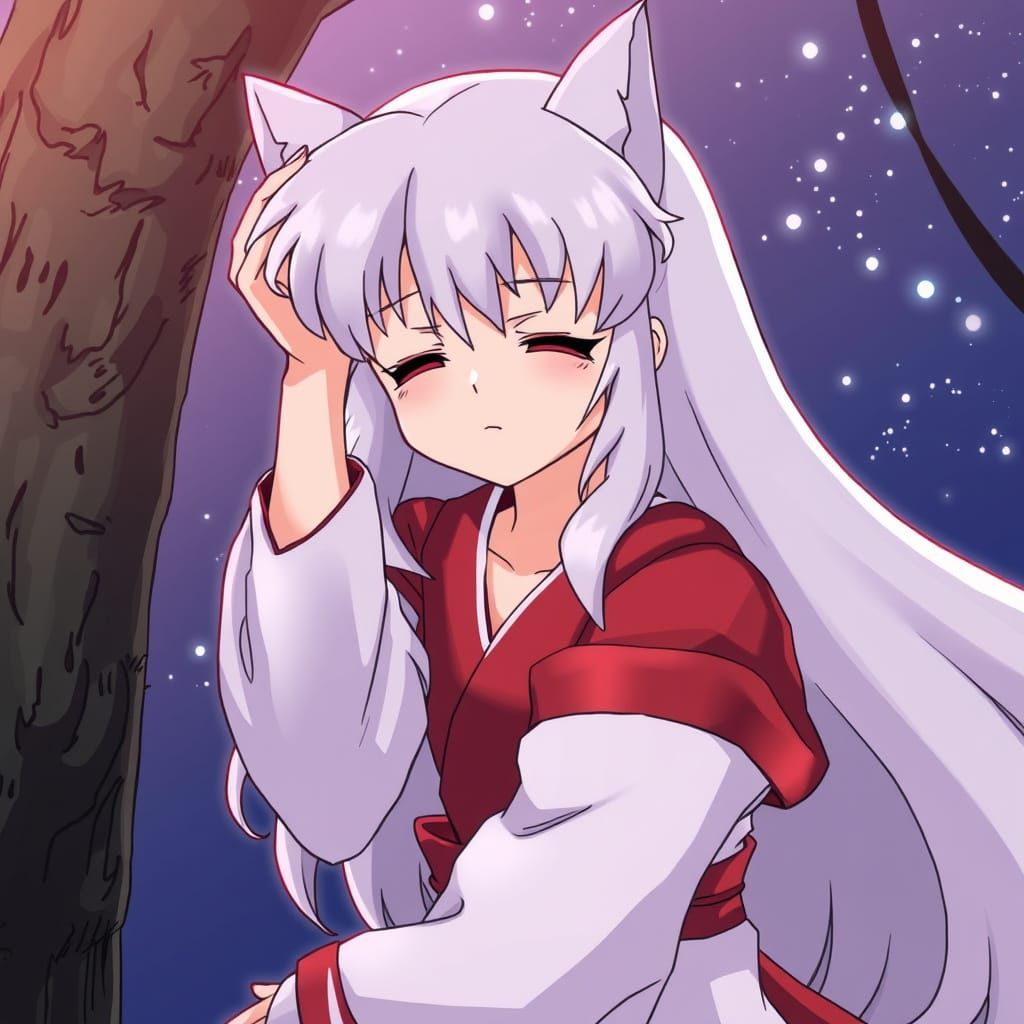 Inuyasha's Moody Portrait