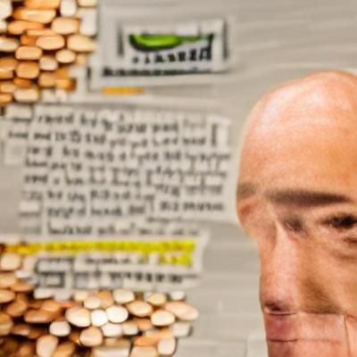 Jeff Bezos Sitting on Money Hoard