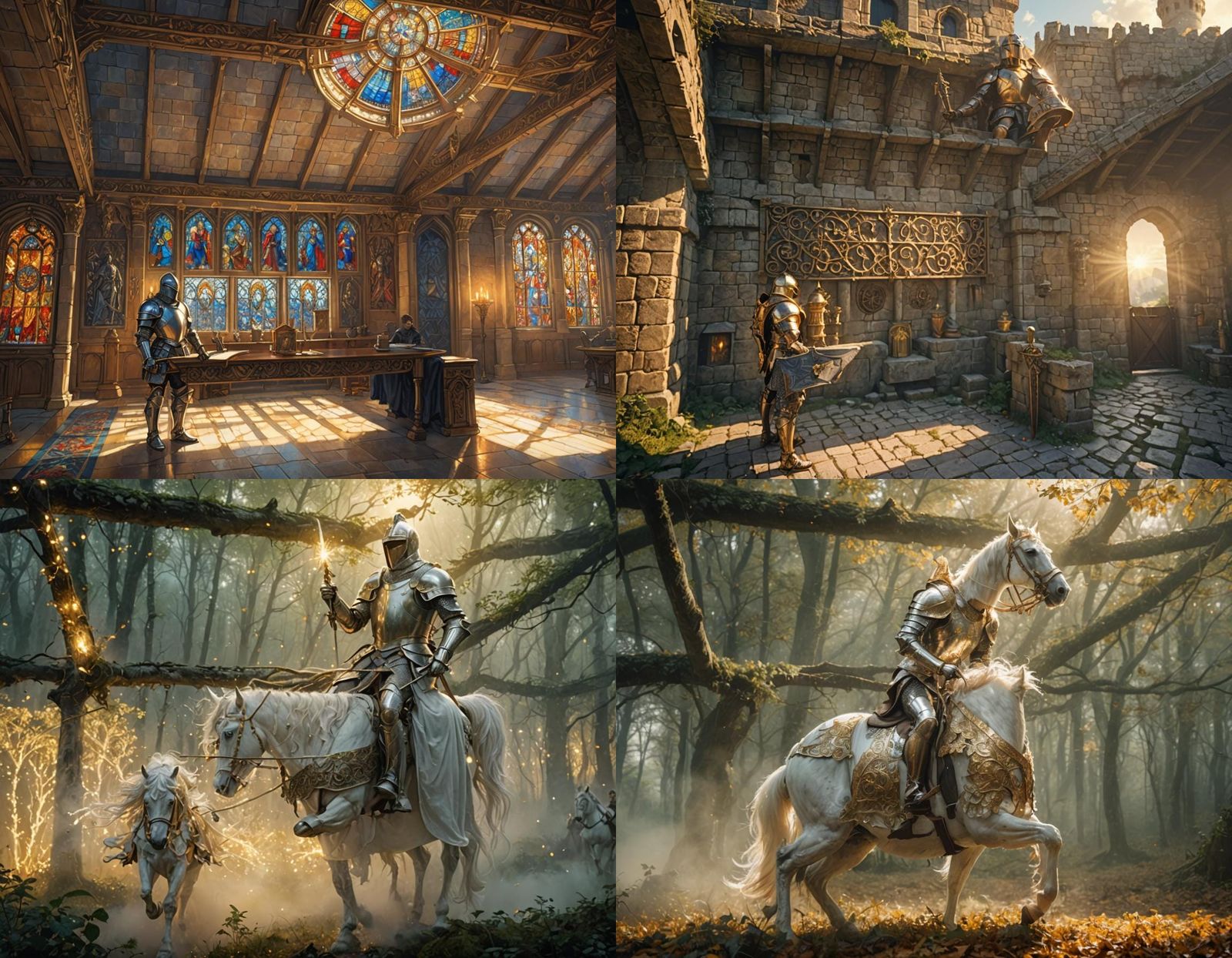 Medieval Fantasy Scene