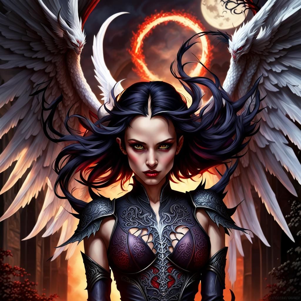 Gothic Dragon Angel Dark Fae Vampire