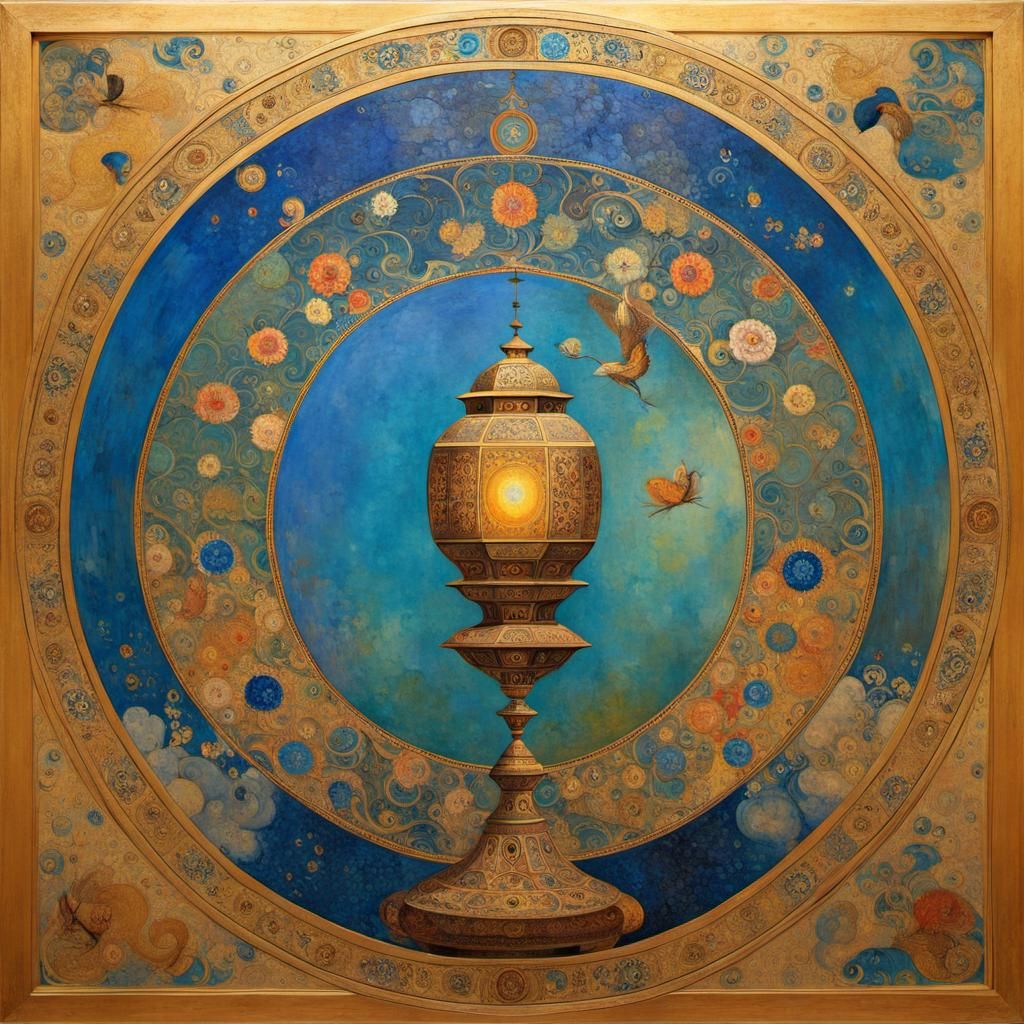 A magical lamp