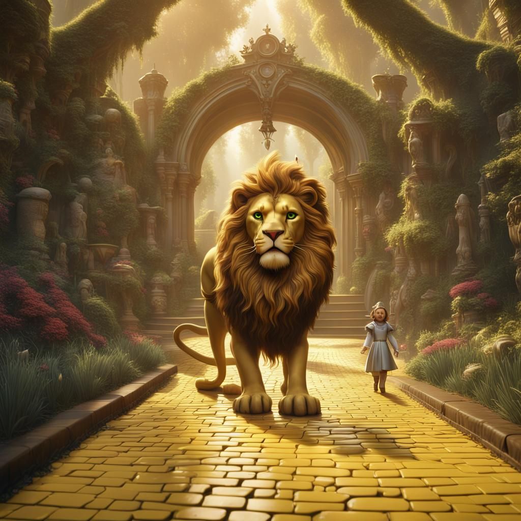 Yellow Brick Road Fantasy Art