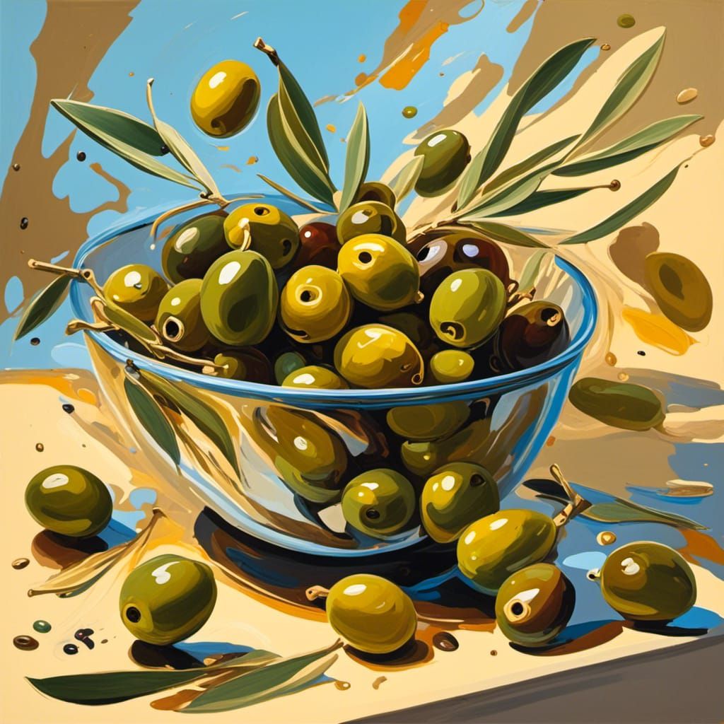 <lora:Olive Oil:1.0>