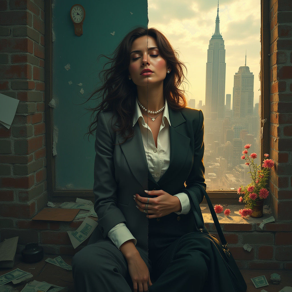 Dual Reality: Woman's Journey From Despair to Success