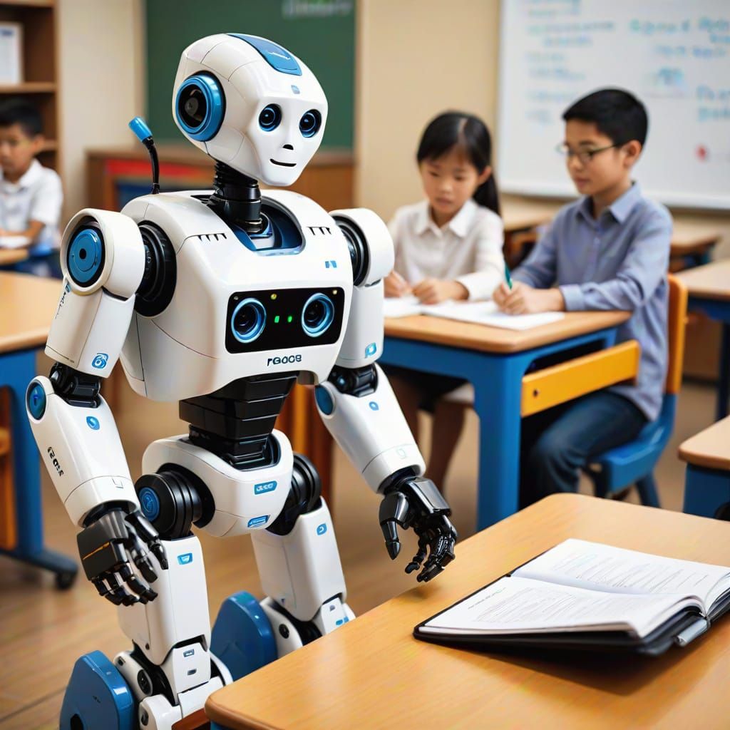 Education and Service, Robots are increasingly used to assis...