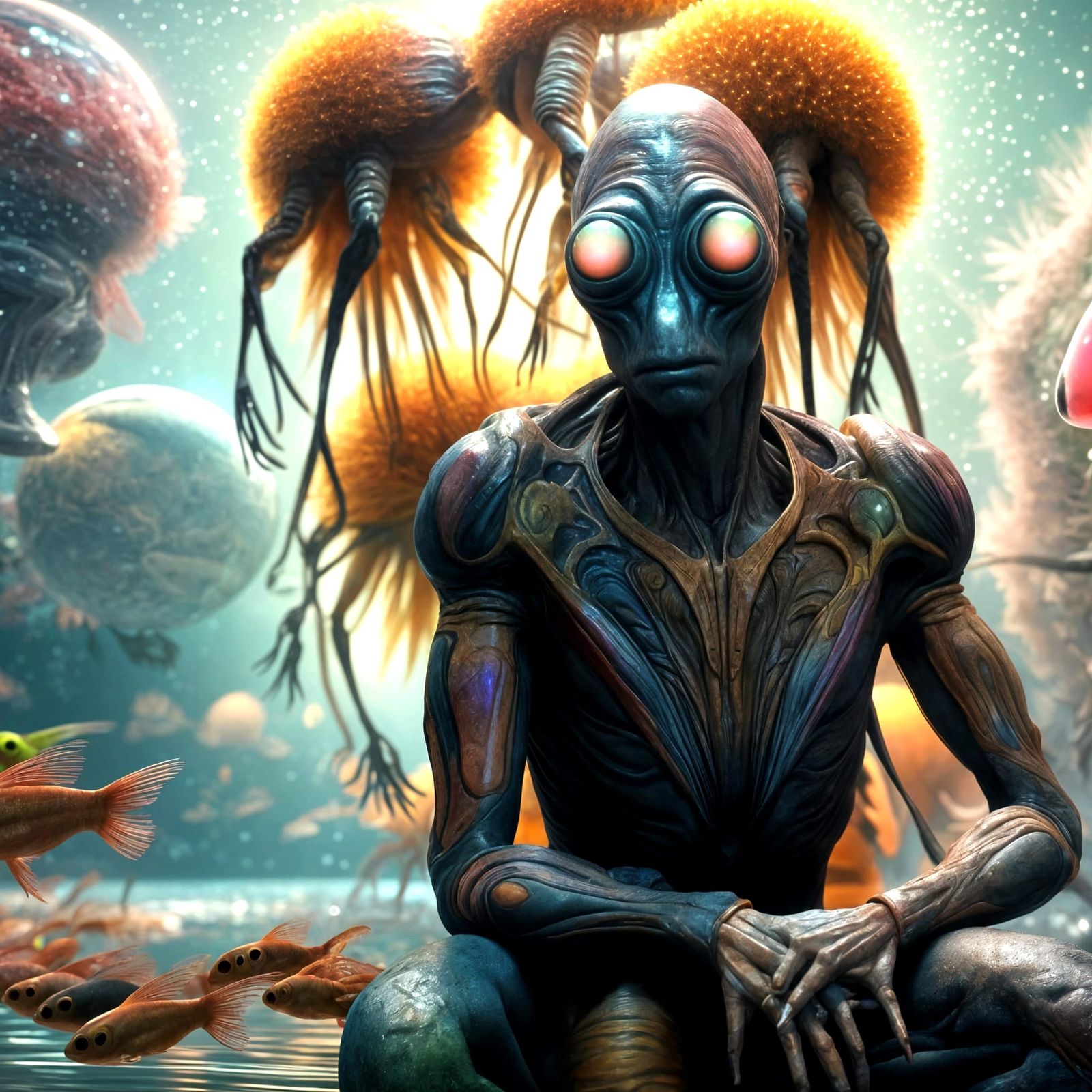 Surreal Exotic Aliens in Professional Photography