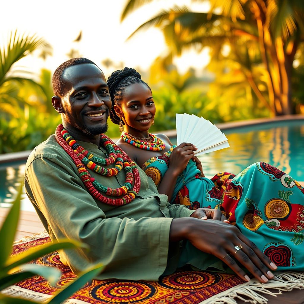 Kenyan Gentleman in Lush Paradise