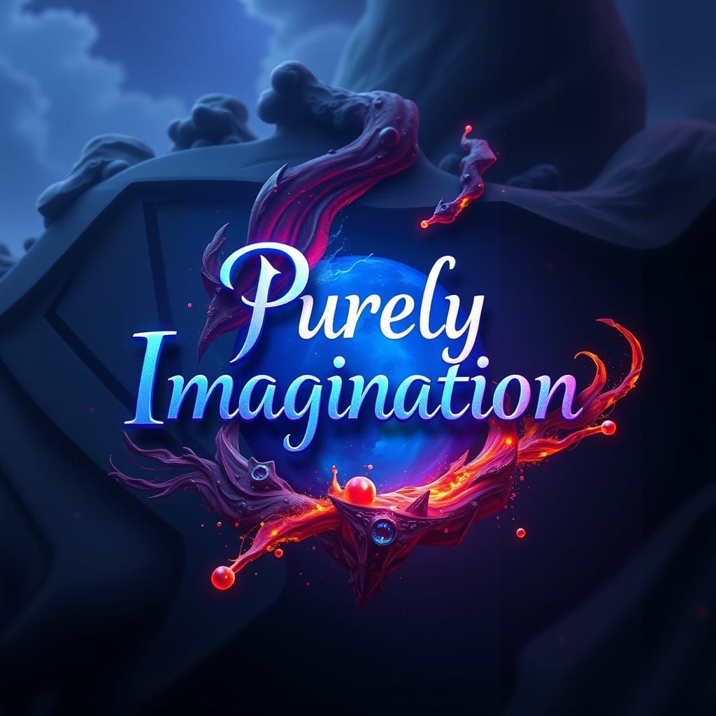 Ethereal Fantasy Splash Screen in Deep Color
