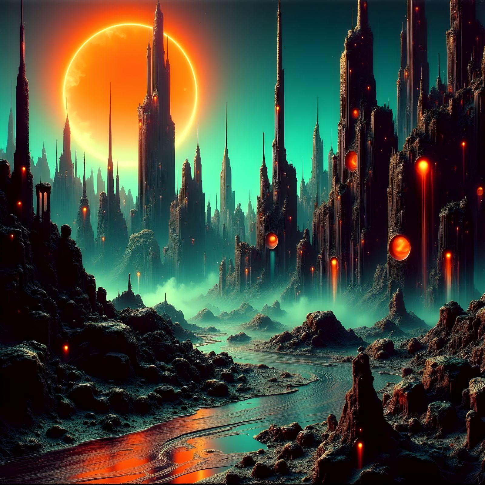 Sunestas- City of flowing Light