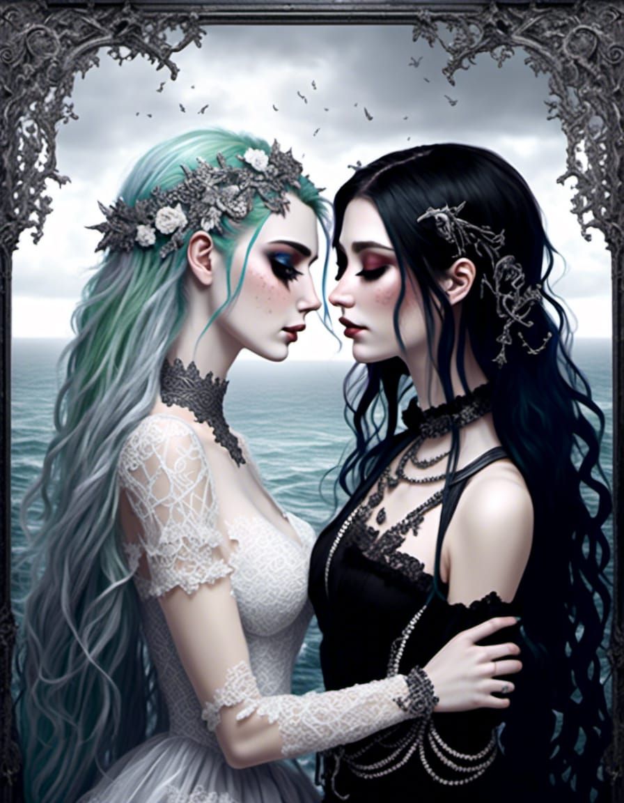 Goth Lesbian Romance by Dark Sea