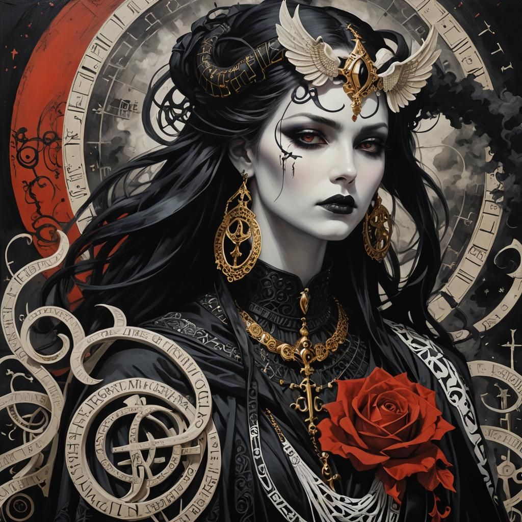 Gothic Demon Queen Muse of Dreams