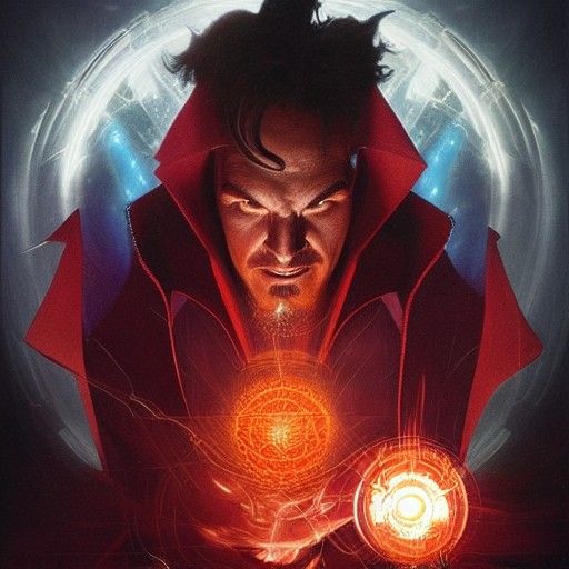 Dormammu: Horror in the Style of Doré and Rutkowski