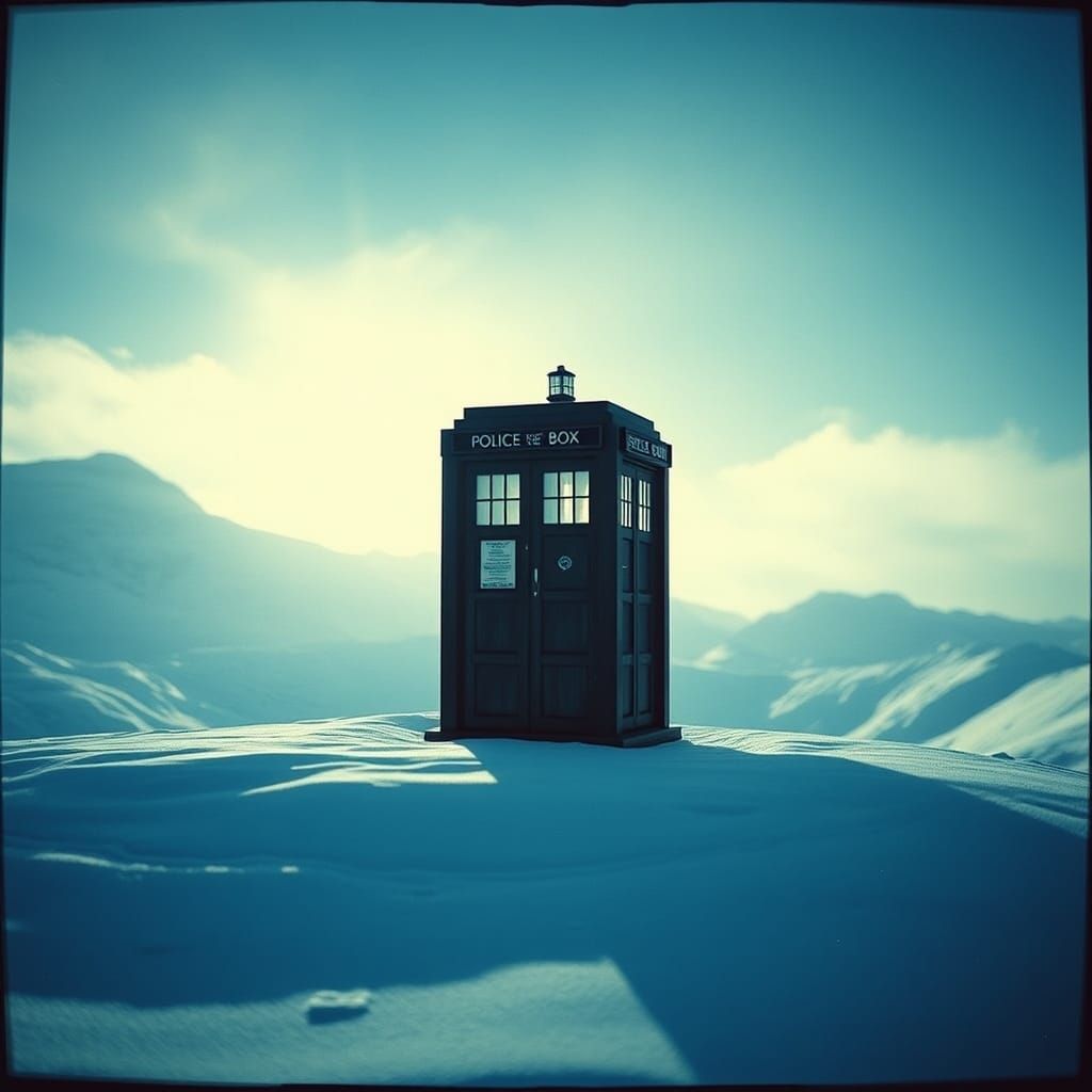 The TARDIS at the Top of the World