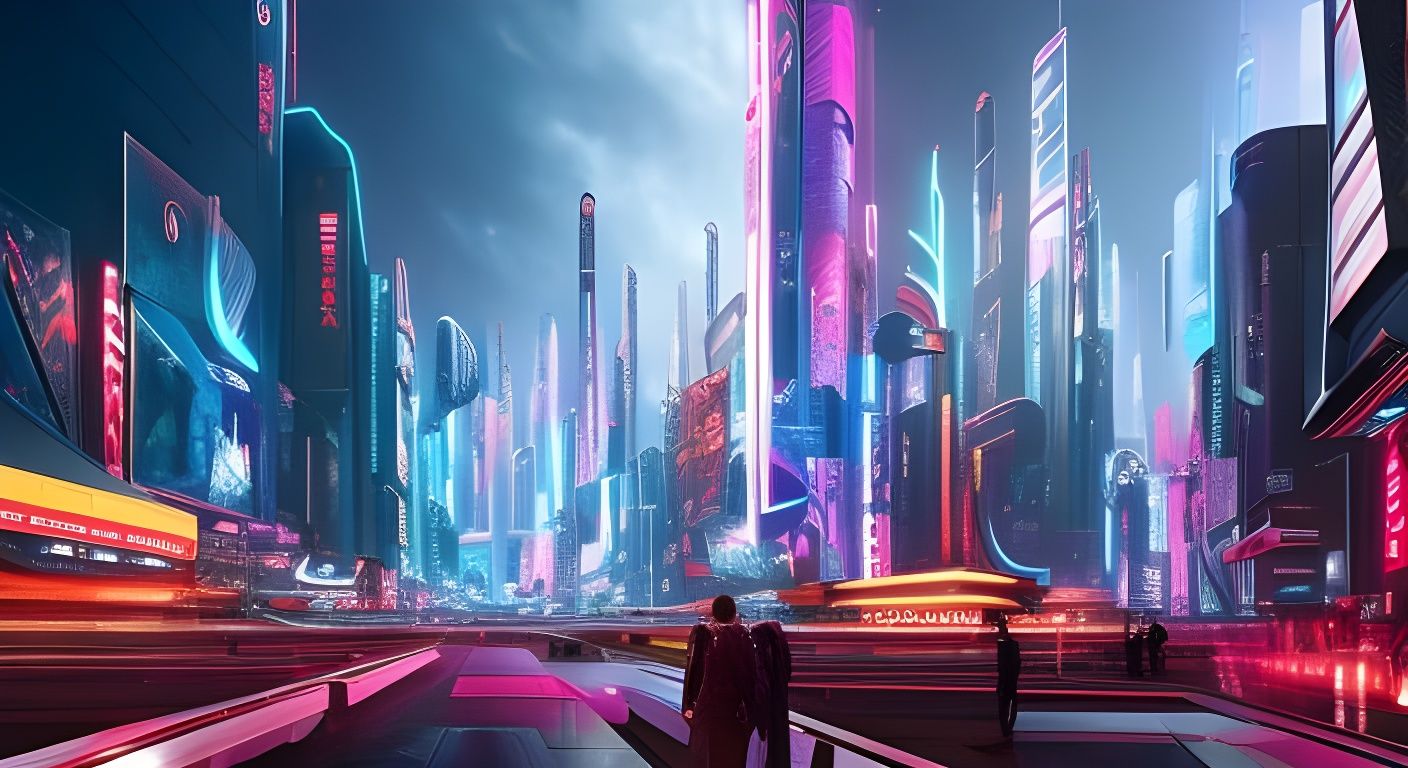 Neon Nights Future City