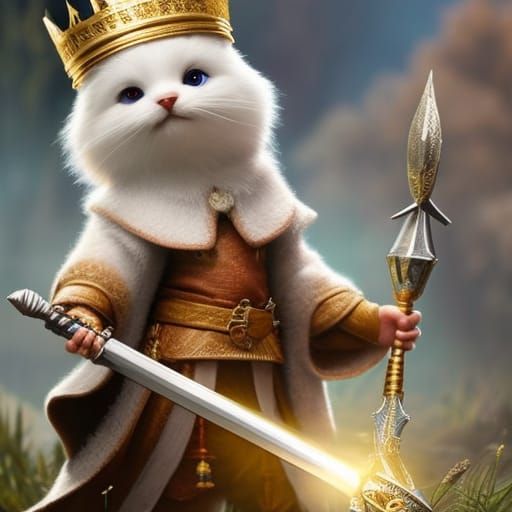 Intricate King Arthur Rabbit Reigns Supreme