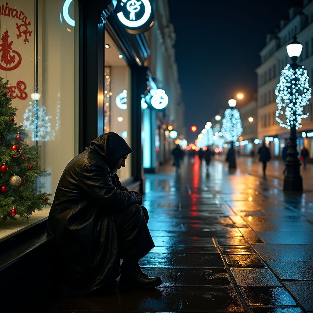 Oxford Street Christmas: Social Realism in London