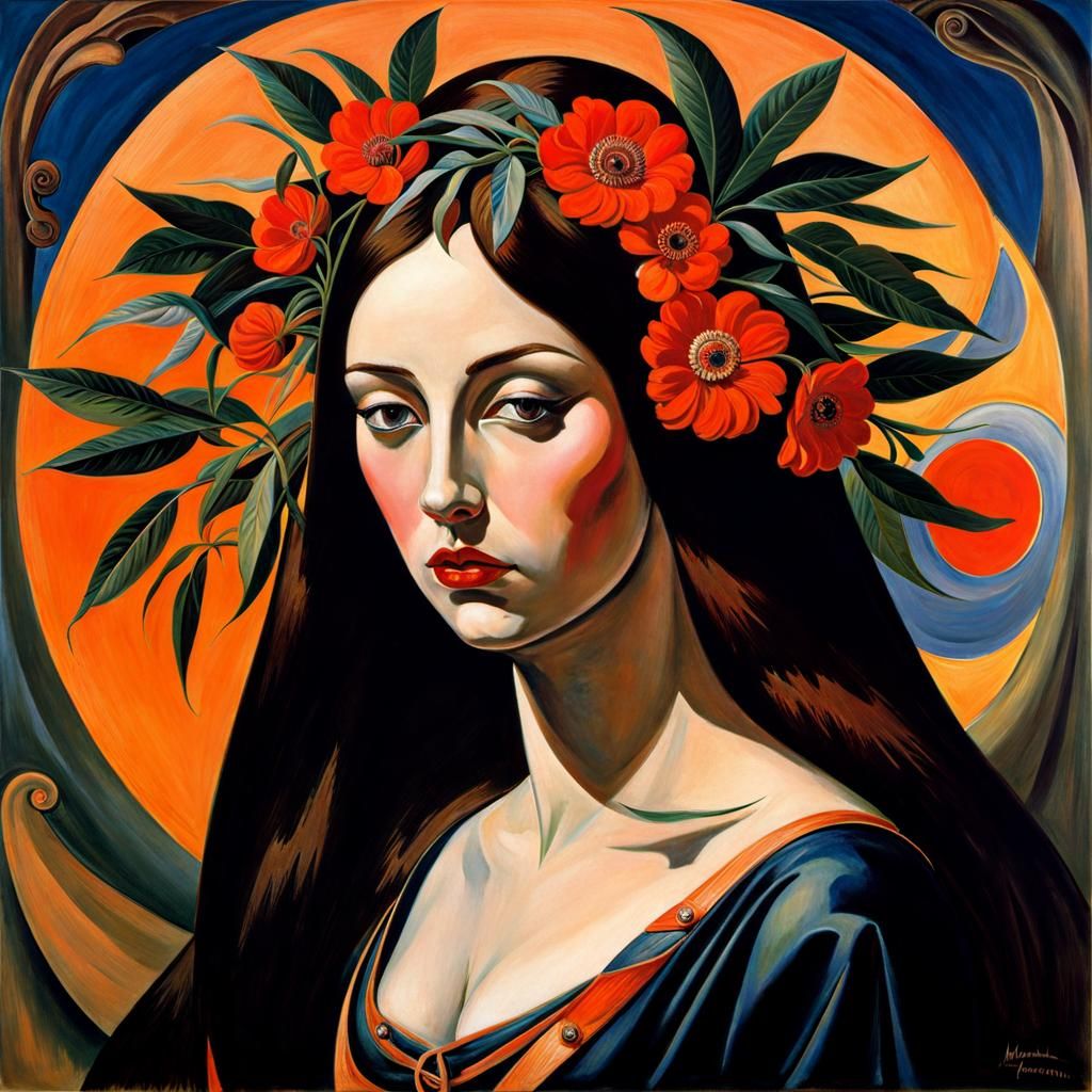 Surreal Fauvist Dreamscape with Psychedelic Elements