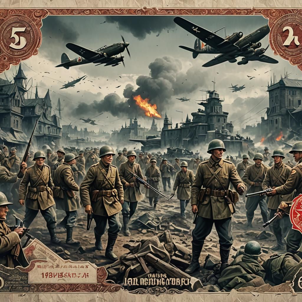 WWII Eastern Front Movie Poster Art