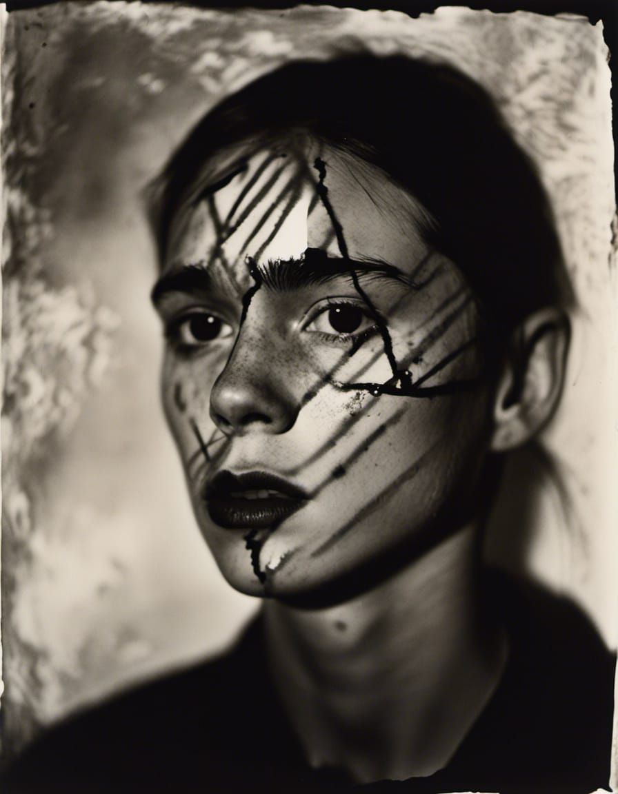 Transgender Portrait in Australian Tonalism Style