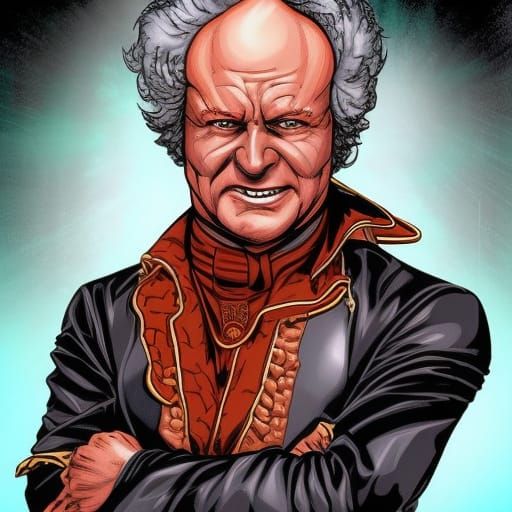 Martin Van Buren: Attitude Era WWE Wrestler in Comic Art