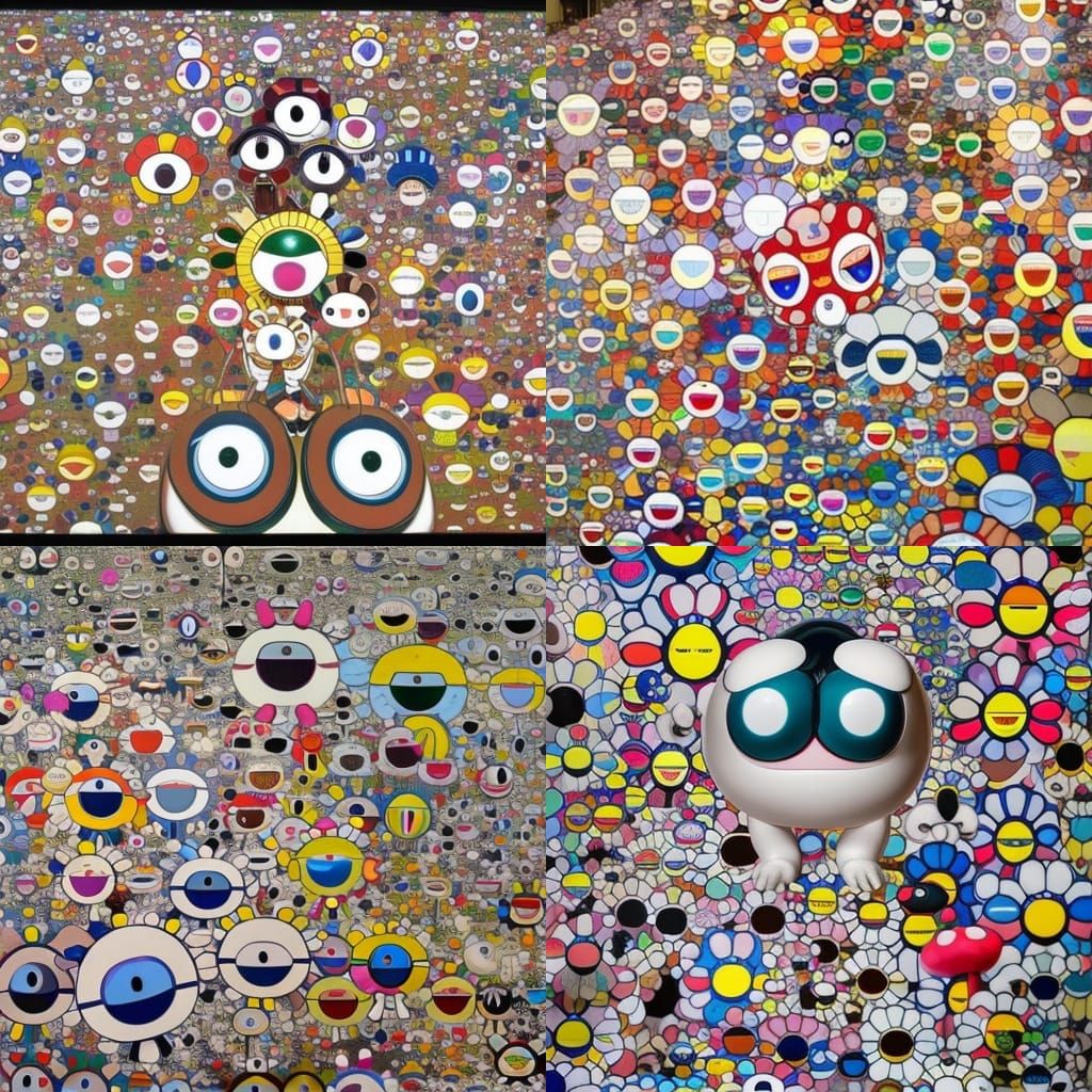 Surreal Mushroom Art Inspired by Contemporary Masters