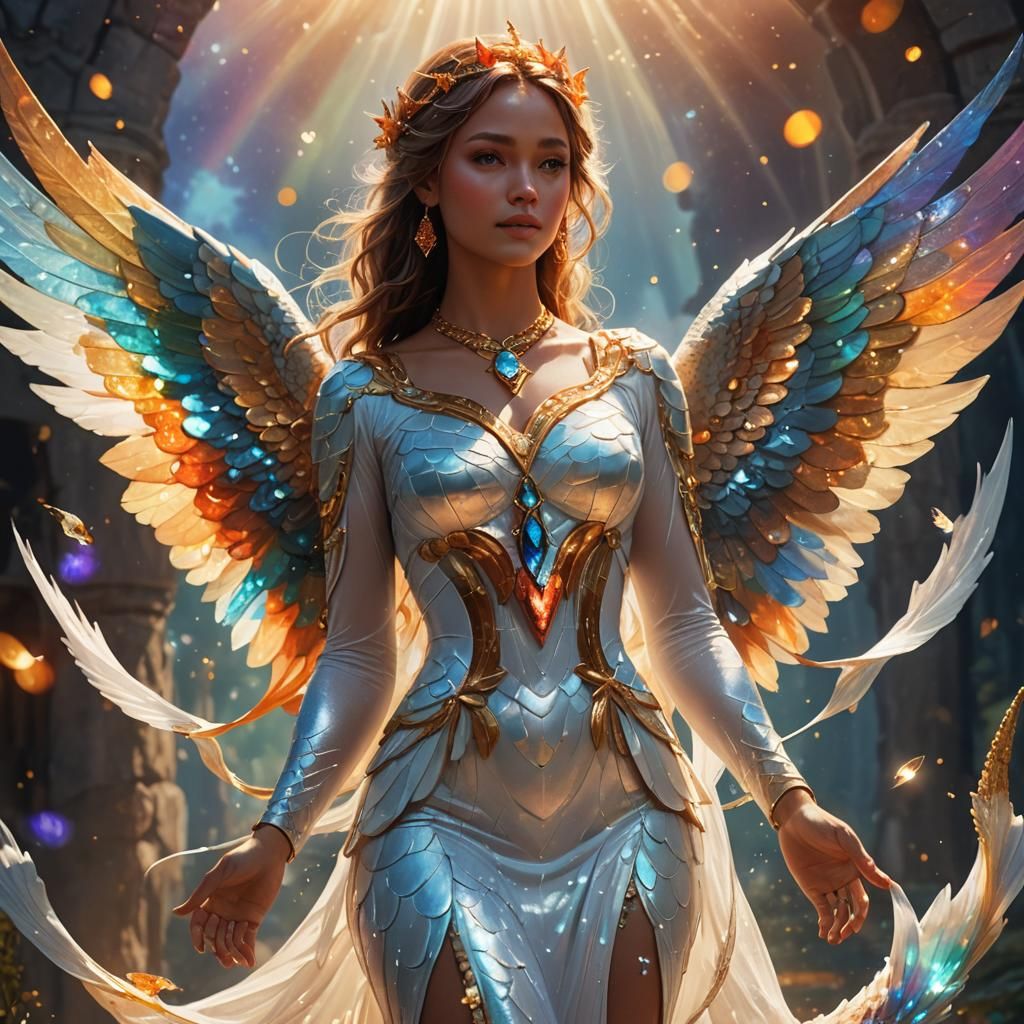 Rainbow Angel