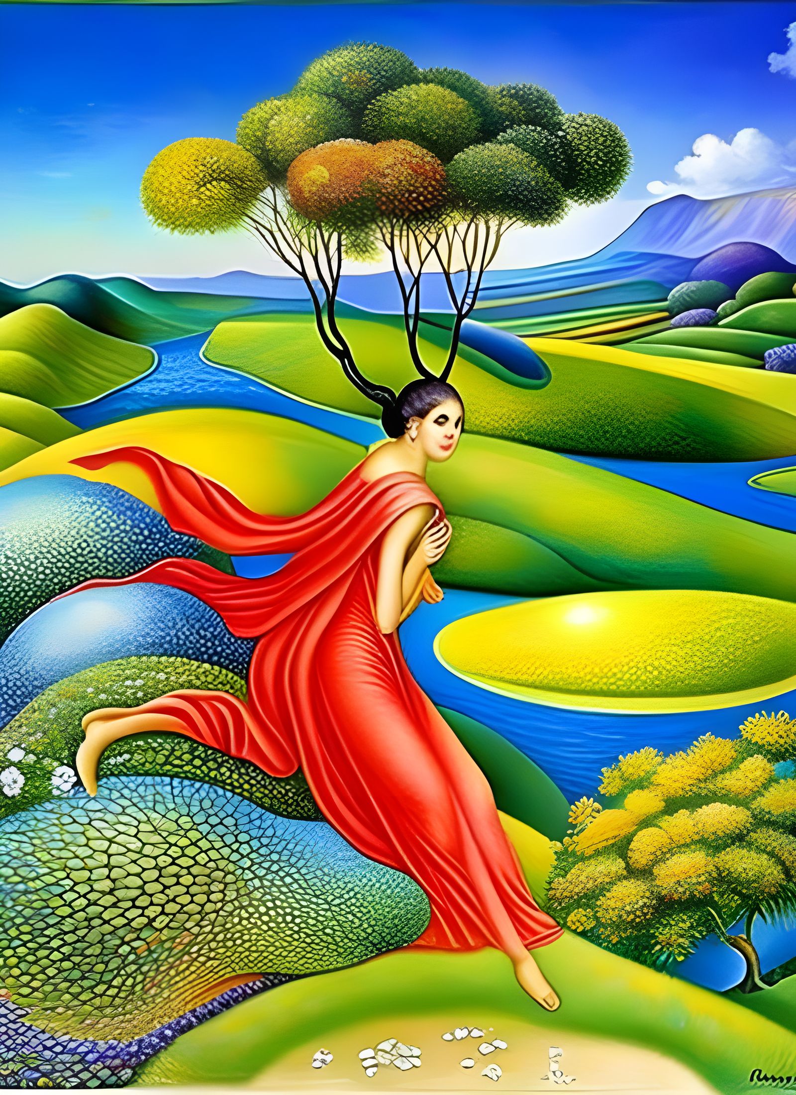 Pictorial History of Bipedal Beings: 3D Rendering