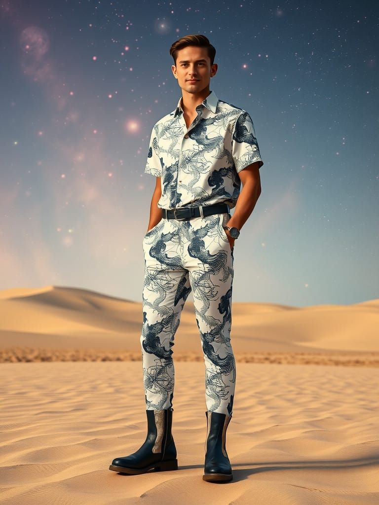 Fashion, only for man with self confidence.