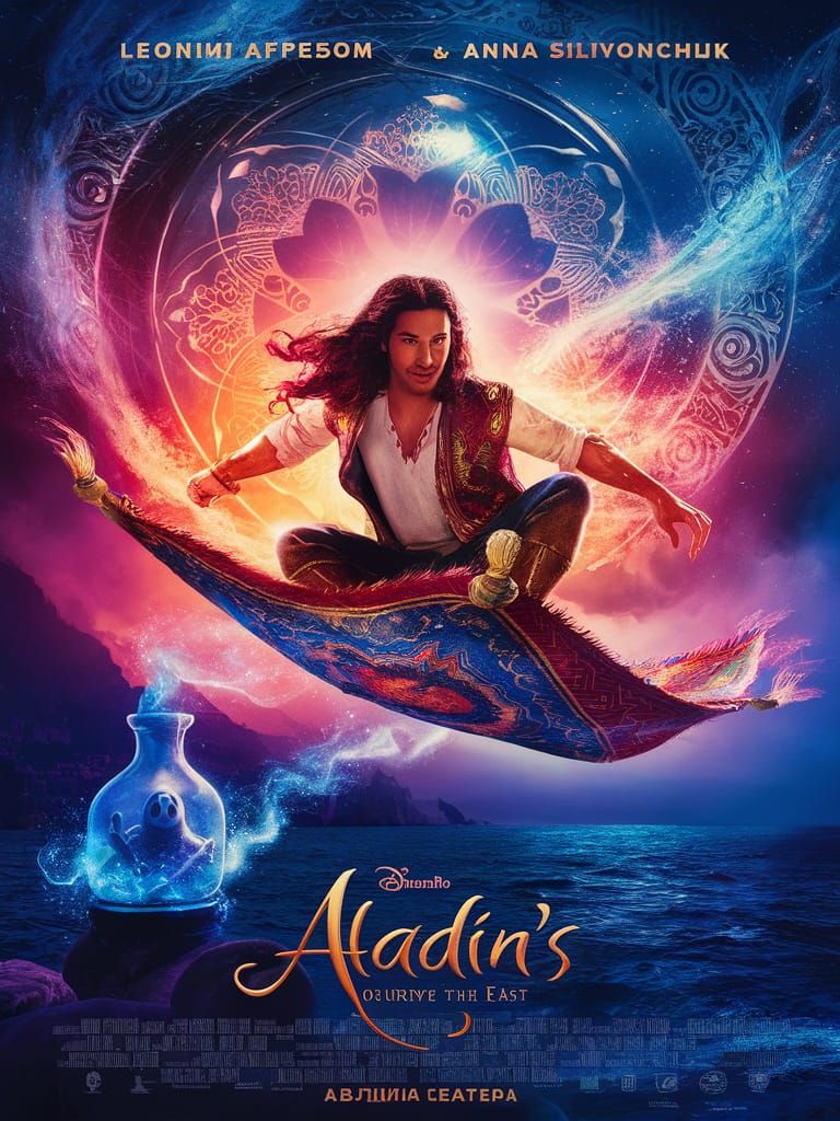 Aladdin's Journey: A Magical Flying Carpet Adventure