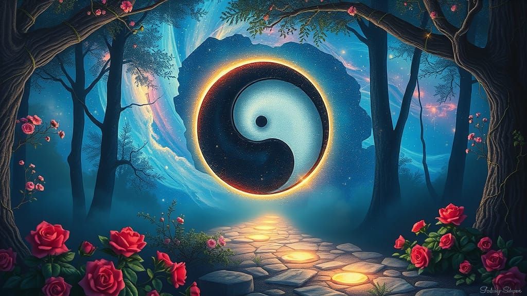 Cosmic Journey Through Vibrant Realms