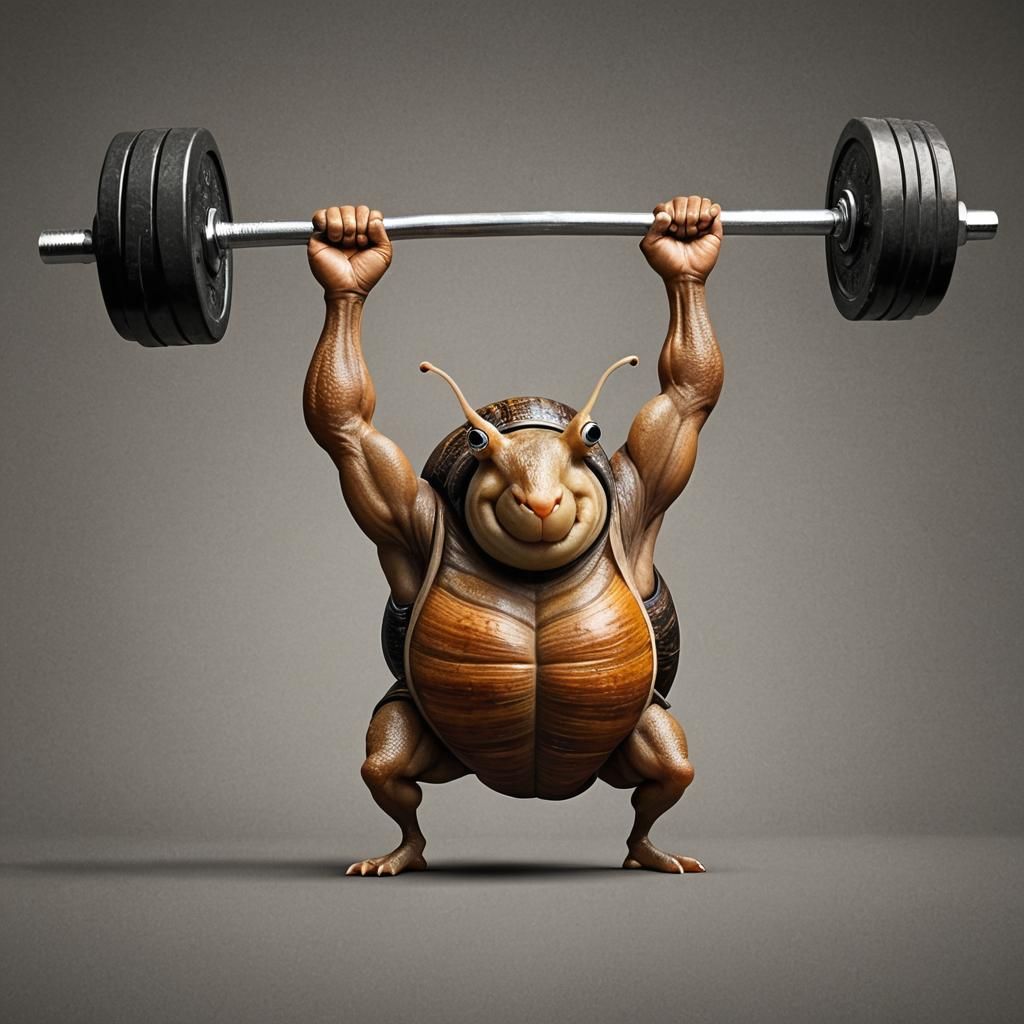 Snail Bodybuilder