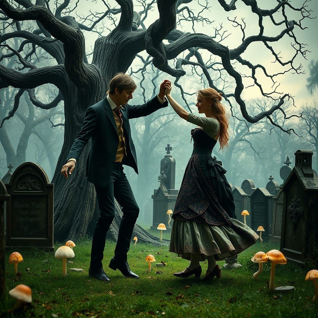 Beatles Icon Paul McCartney and Eleanor Rigby Dancing in Got...