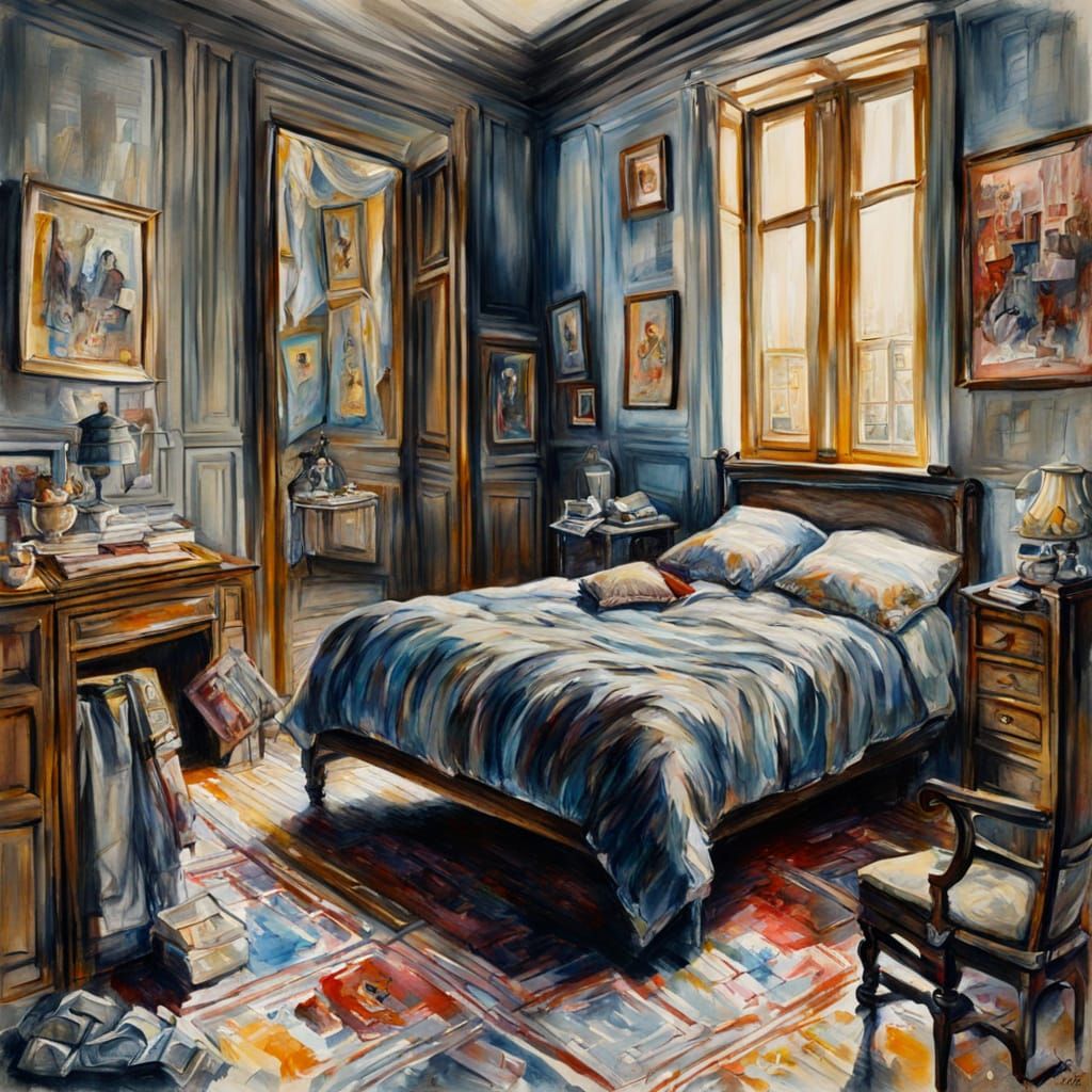 Beautiful Baby Room in Gouache Style