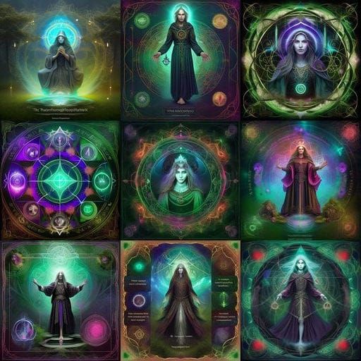 Druid Witches Harmonize Heart-Mind-Soul Interface