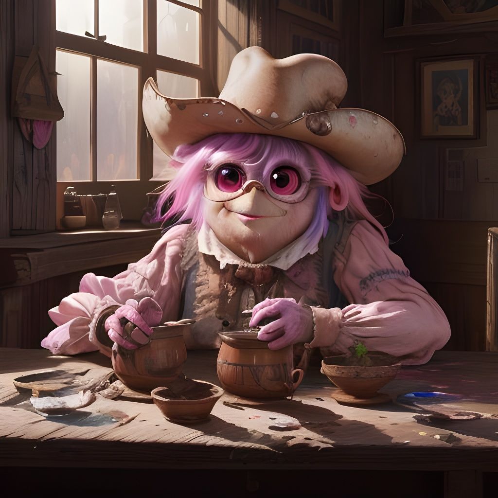 surreal western cryptid