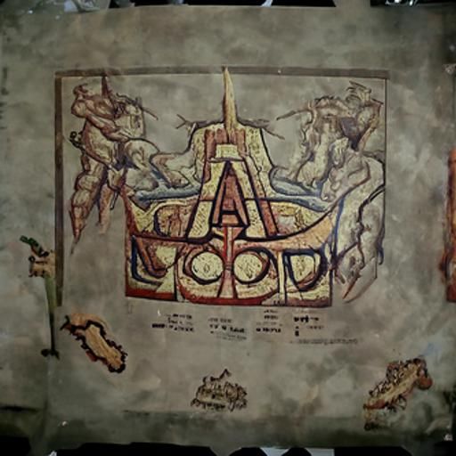 Renaissance Painting: A Map of Asgard