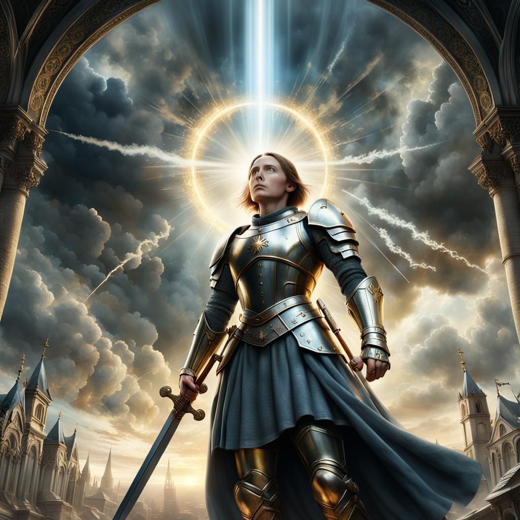 Joan of Arc: Epic Digital Matte Painting
