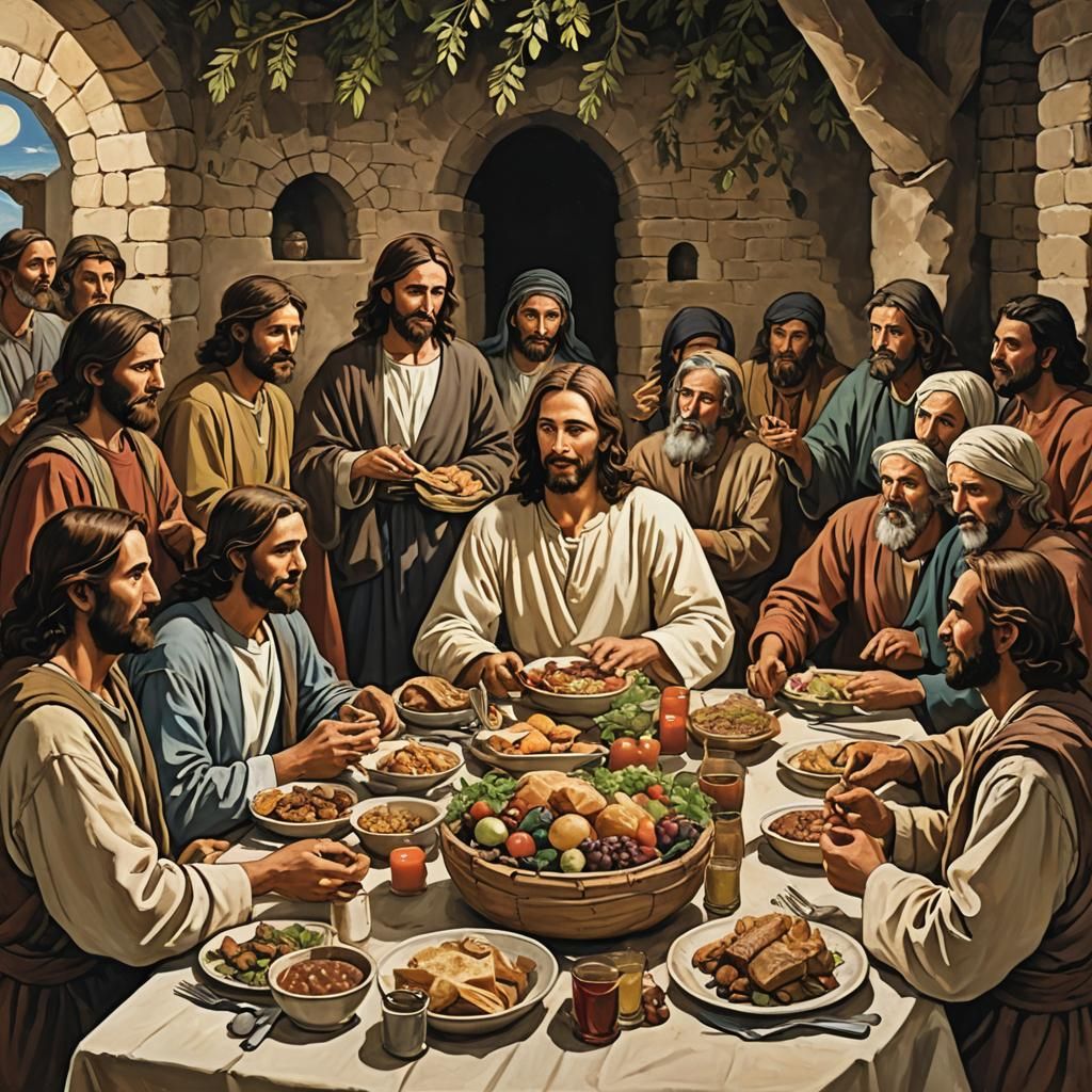 Jesus' Last Supper: A Humble Gathering