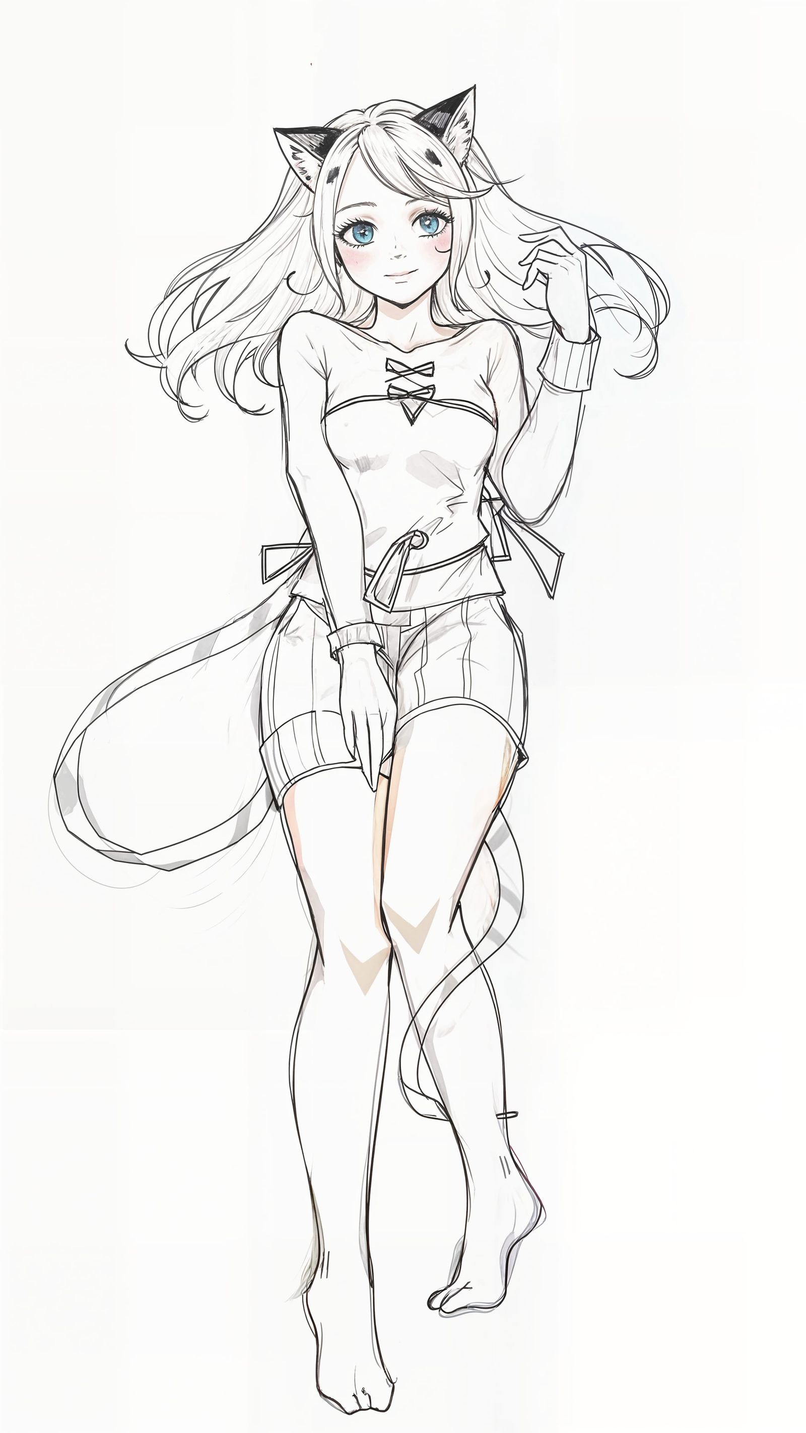 Feline Goddess Portrait