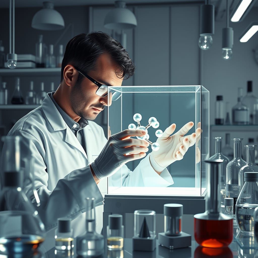 Groundbreaking Inventor Creates Flawless Healing Molecule in...