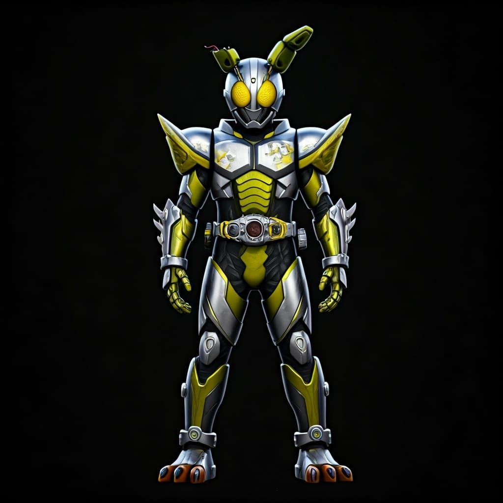 Kamen Rider Springtrap Chica Mode: Yellow Monster