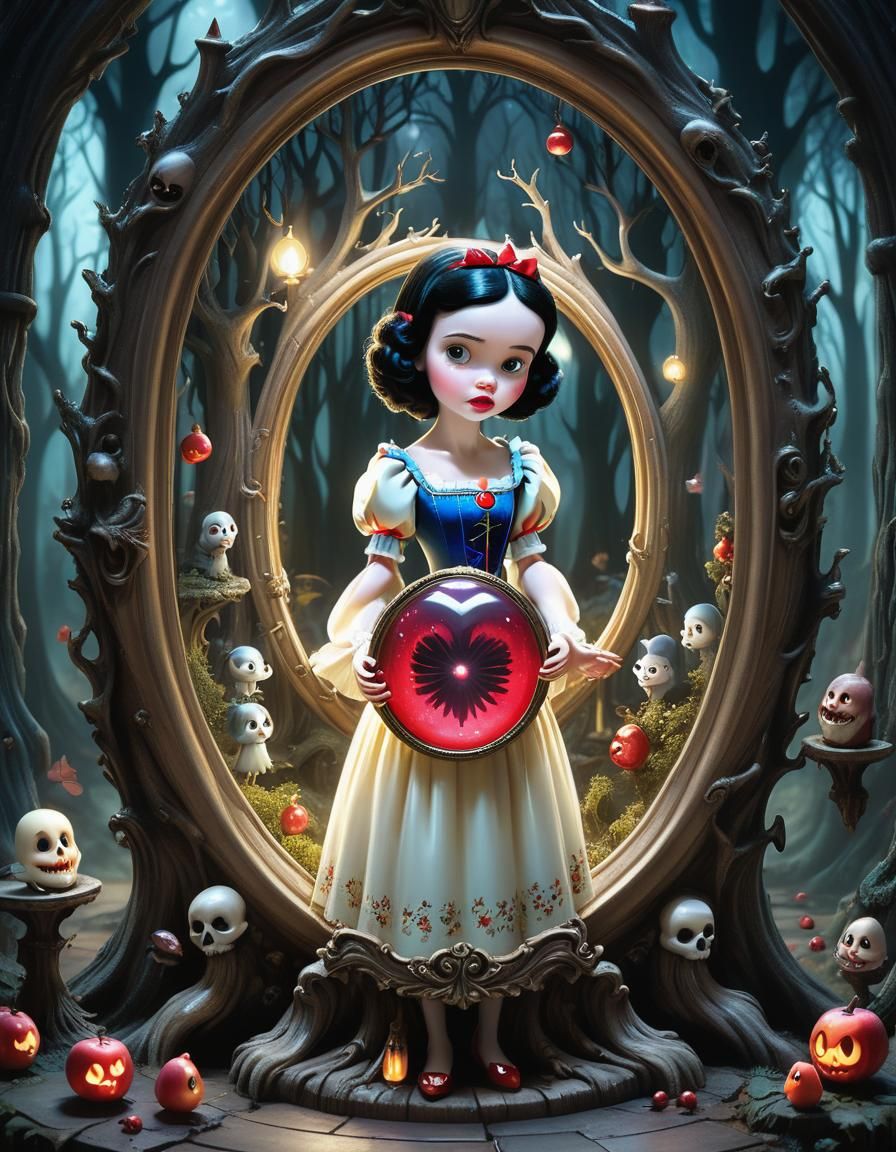 Snow White and the Spectral Mirror Portal