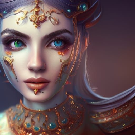 Fantasy Girl Portrait in Unreal Engine 5