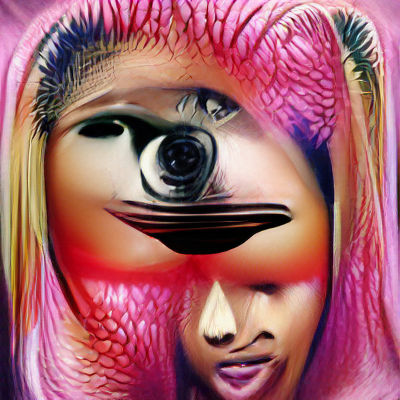 Nicki Minaj and Selener Surrealism