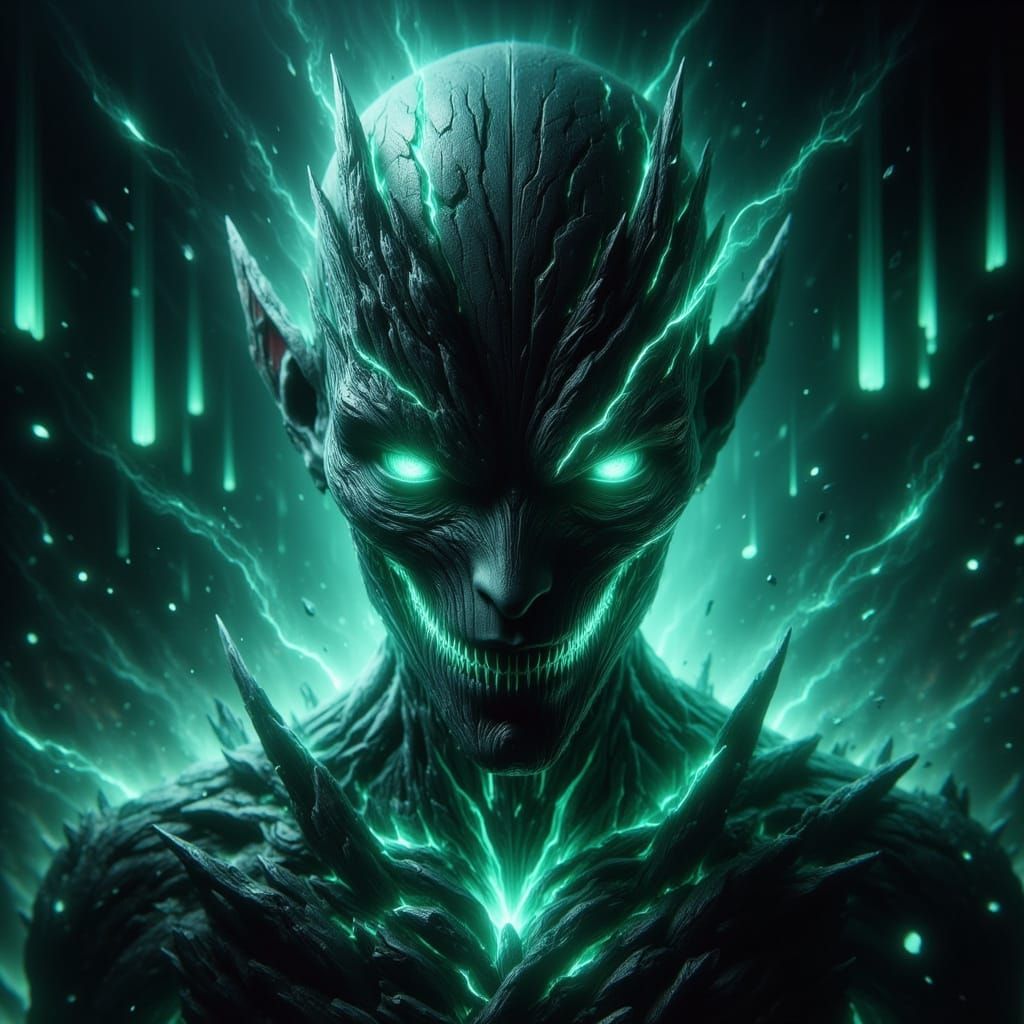 Terrifying Alien Emerges from Omnitrix in Horror Style