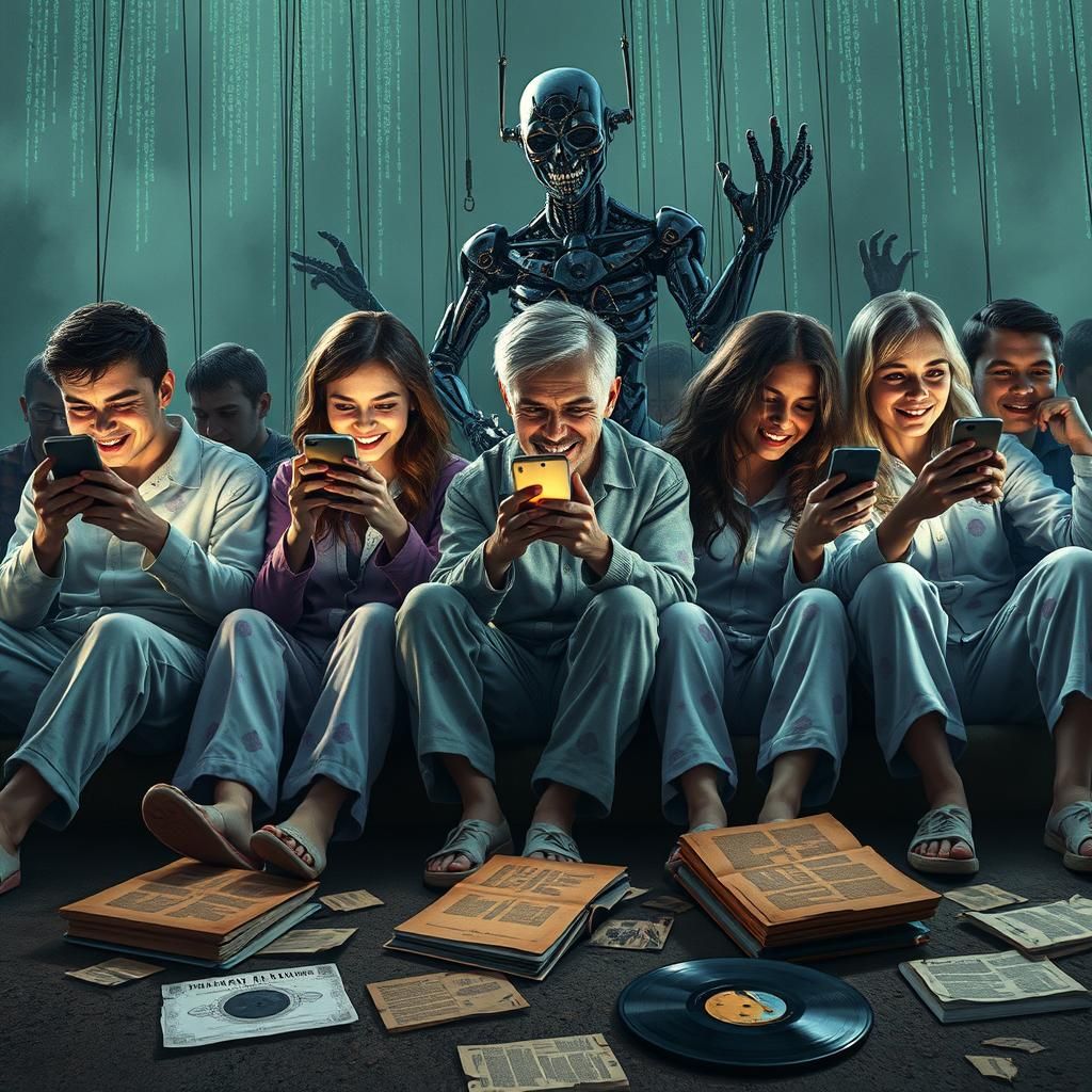 Dystopian Digital Hell: AI Controls Humanity