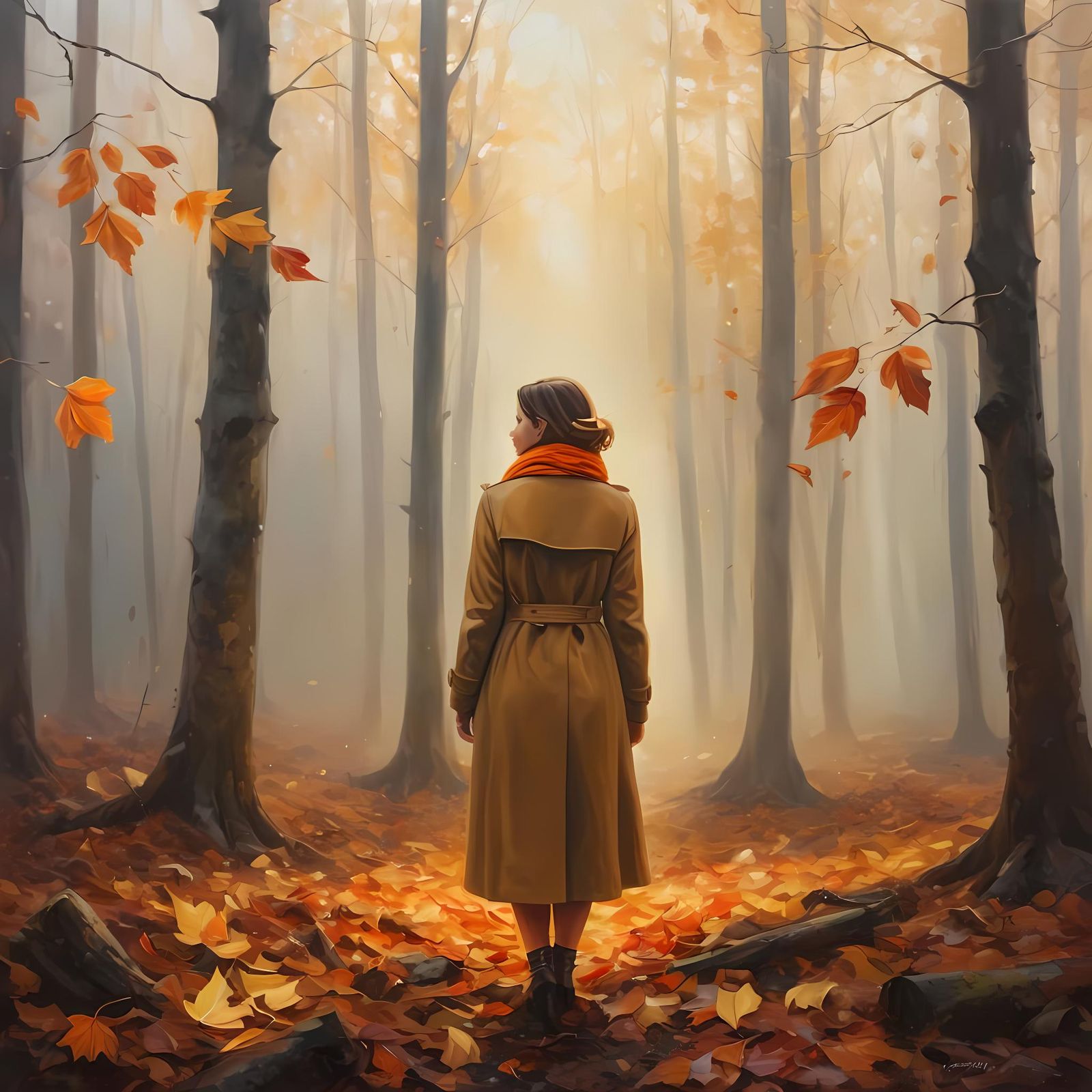 AI Generated Interpretation of Autumn