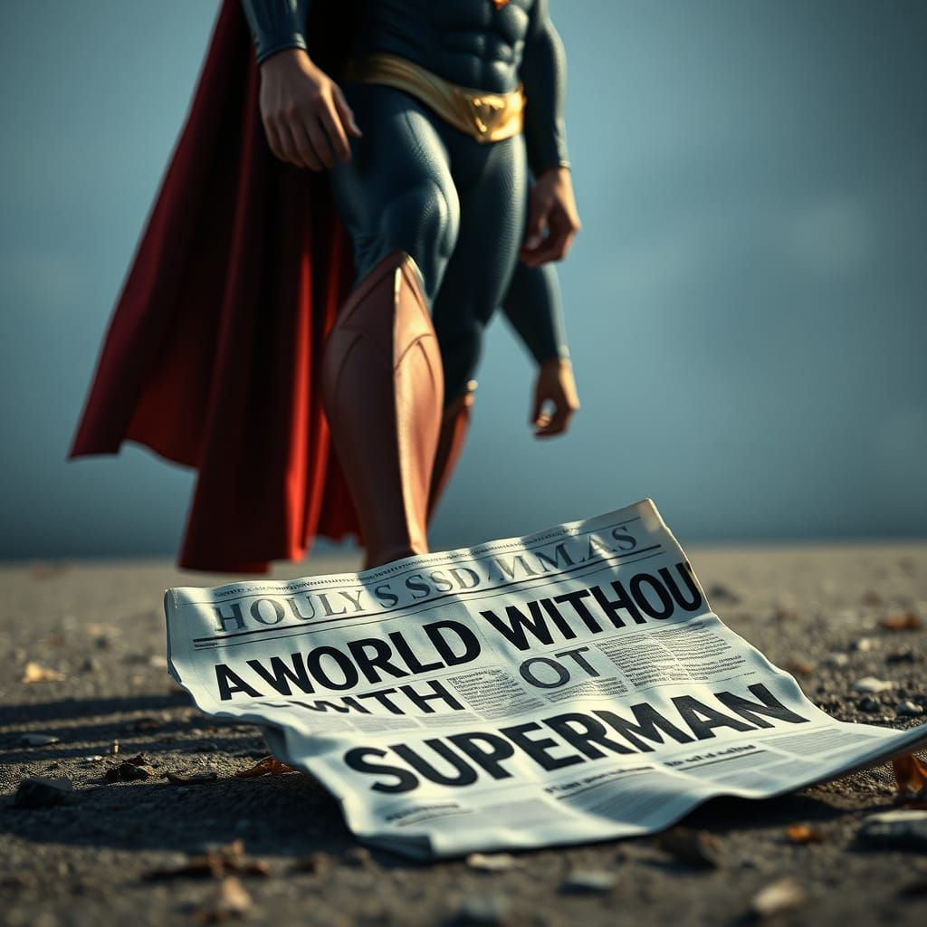 Iconic Hero Walks Away From Headline: A World Without Him