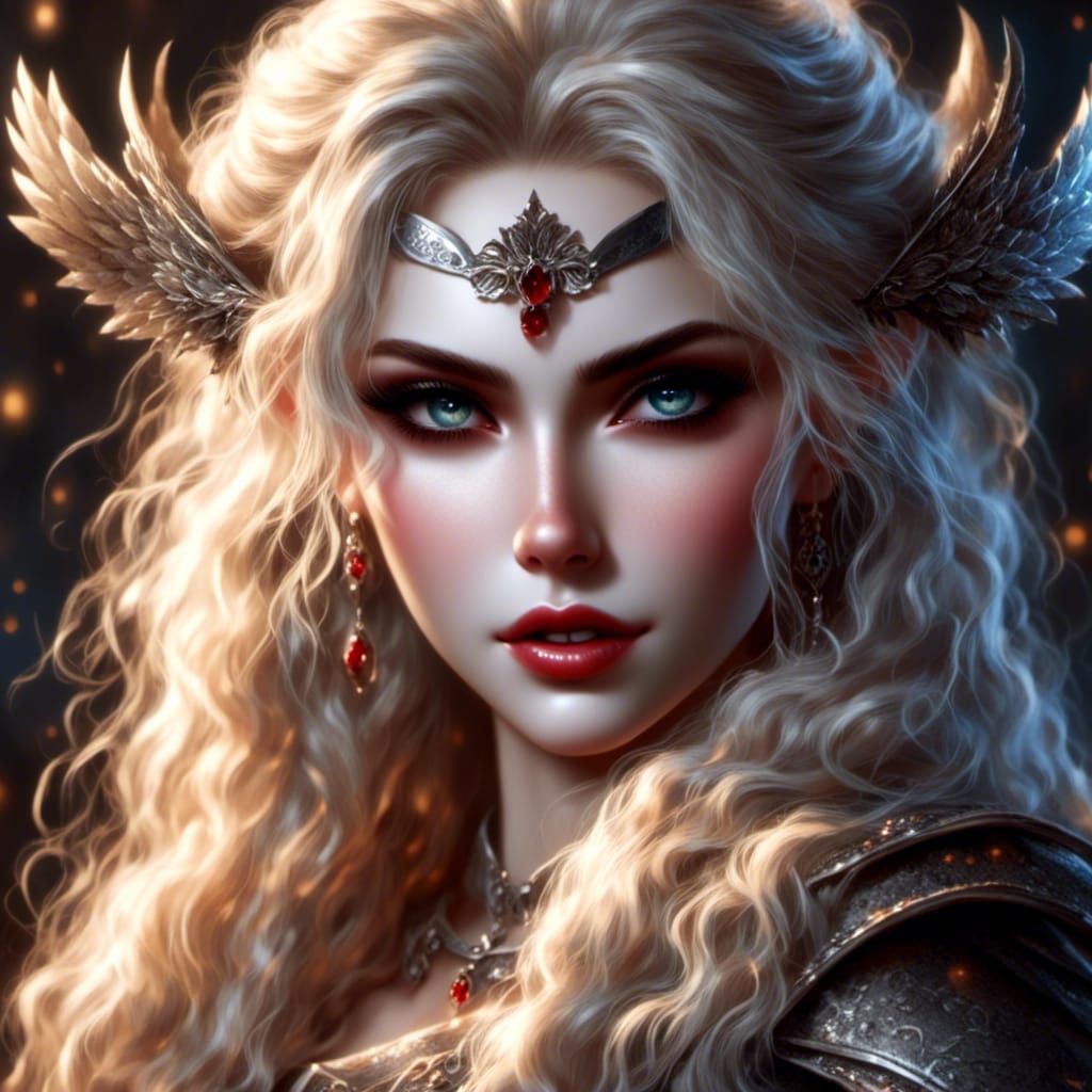 Cyberpunk Tomboy in Rainy Cityscape