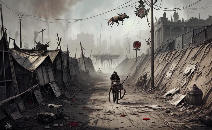Post-Apocalyptic Dreamscape: Dystopian Dieselpunk Horror